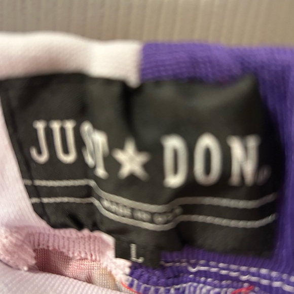 Hardwood Classics Men’s Size L 1997 NBA Finals Shorts Just Don Bulls Jazz NWT - Picture 5 of 10